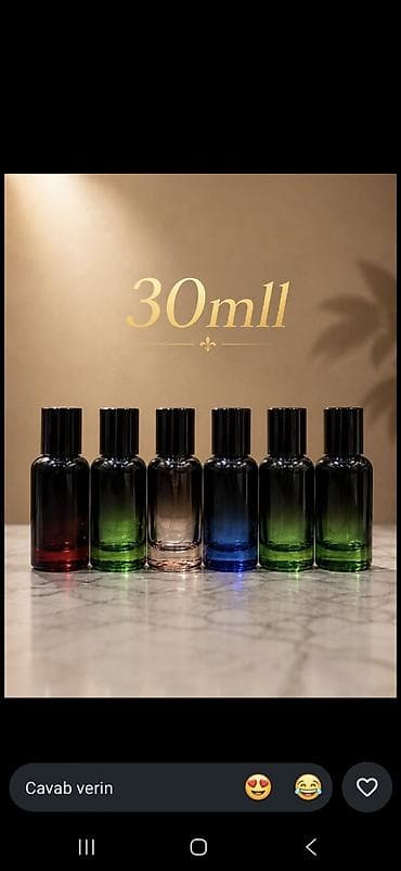 first class cay: Məhsul: 30 ml ətir şüşələri və Slim Lux Coffee Premium 1) 30 ml ətir — 2