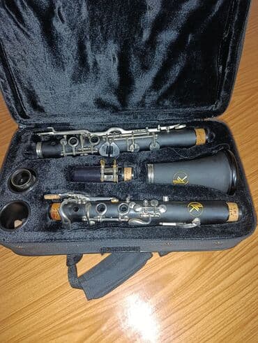 4 cü sinif metodik vəsait azərbaycan dili: Klarinet – A klarnet, tam komplekt - Korpus: qara (Agac və ebonitin — 1