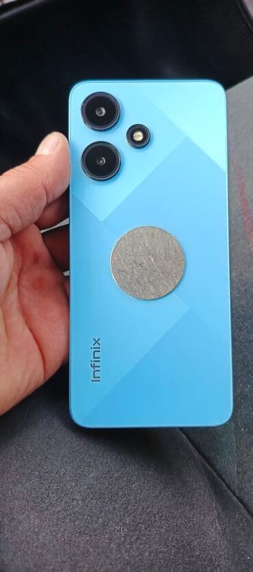 cəlilabad telfon: Infinix HOT 30i, 128 GB, rəng - Mavi, Sensor — 3