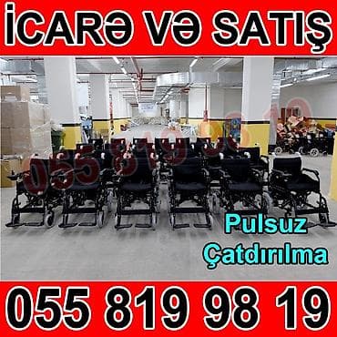 salon icare: Müxtəlif tip əlil arabalarının icarəsi və satışı. Xüsusiyyətlər: - — 3