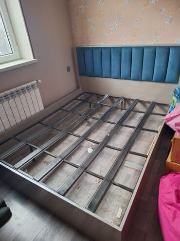 2 mərtəbəli carpayi: İkinəfərlik çarpayı, Bazasız, Matrassız, Siyirməsiz — 2