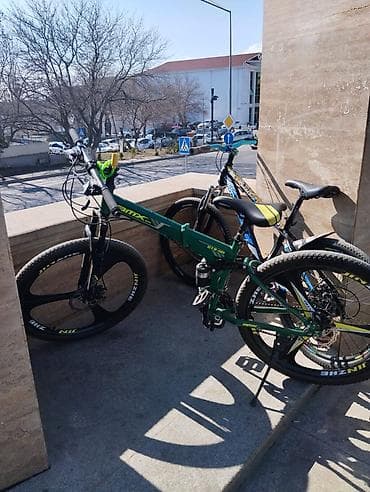 Qatlanan dağ velosipedi – BmxX G7 (yaşıl) Xüsusiyyətlər: - Qatlanan