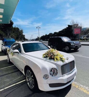 аренда авто под такси от частных лиц: Bentley Mulsanne, Toy, Nişan və digər tədbirlər üçün sifariş edə — 1