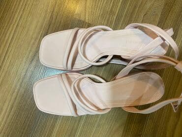 tekstil uşaq şəp şəpləri: Stradivarius, Ölçü: 38, rəng - Çəhrayı, İşlənmiş — 4