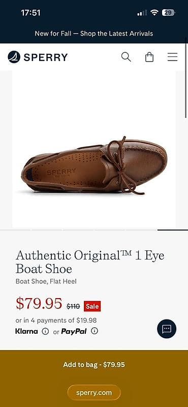 Sperry Top-Sider kişi loafer/qayıq ayaqqabısı - Brend: Sperry — 5