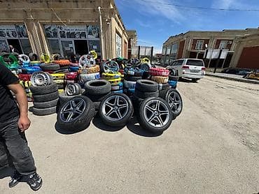 2 tekerli scooter: Yeni Disk təkər AMG 285 / <25 / R 21, 5 Boltlu — 1