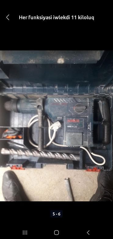 Qaynaq, svarka aparatları: Bosch GBH 11 DE professional perfarator/dəlmə‑zədələmə aparatı - 11 — 4