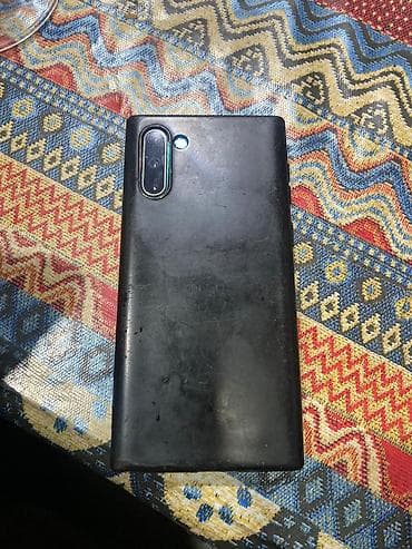 note 7 pro: Samsung Note 10, rəng - Qara, Barmaq izi — 2