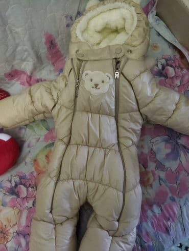 uşaqlar üçün kombinezon pijama: Kombinezon, Uniseks, 9 - 12 ay — 2