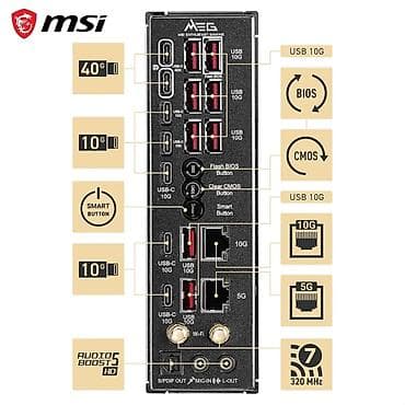msi katana: 🔥 MSI MEG X870E GODLIKE MAX – Ekstremal Premium Ana Plata! 🔥 AMD — 6