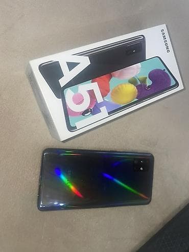 samsung soyuducu: Samsung Galaxy A51, 64 GB, rəng - Qara — 2