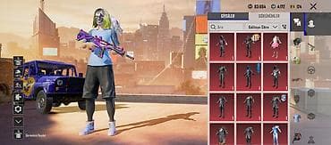banner capı: PUBG Mobile oyun hesabı – şəkillərdə göstərilən kontentlə - Səviyyə — 4
