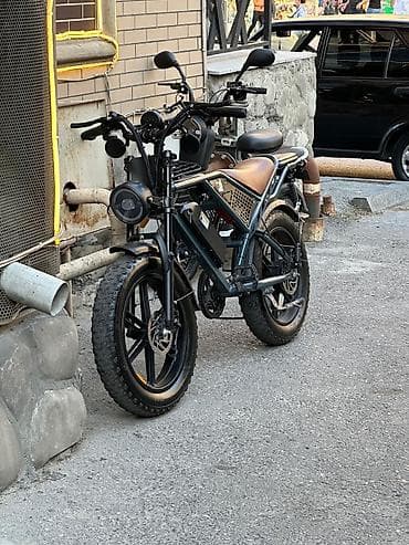 Электровелосипеды: Elektrikli velosiped, retro-moped üslubunda dizaynla təqdim olunur — 2