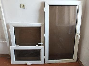 plastic pencere: 2 ci əl pencərə satılır ünvan Bülbülədə yerləşir eni 150 sm. üzünü 136 — 3