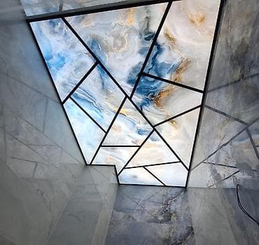 Məhəccərlər: Asma tavan, Şüşə, Suyadavamlı, Pulsuz çatdırılma, Pulsuz quraşdırma, Zəmanətli — 10