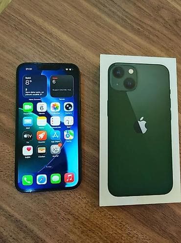 canon kamera: IPhone 13, 256 GB, Yaşıl, Face ID — 8