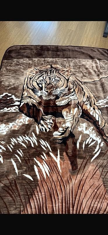 Örtüklər: Yataq üçün Yeni Xovlu rəng - Qəhvəyi Yataq örtüyü, Ünvandan götürmə — 2