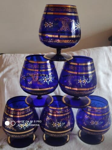 Qədəhlər, rəng - Göy lalafo.az -da Qədəhlər, rəng - Göy