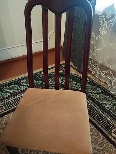 bar oturacağı: Qonaq otağı üçün, Qatlanmayan, rəng - Bej Stul — 2