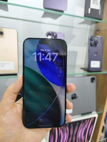 14 pro 256 gb: IPhone 15 Pro, 256 GB, Blue Titanium, Face ID — 8