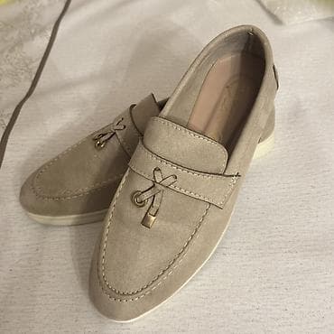 Мокасины и лоферы: Размер: 38, цвет - Бежевый, Новый — 2