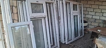 en ucuz jaluzi perde: Plastik (PVC) pəncərə və qapı blokları dəsti - Rəng: ağ - Material — 2
