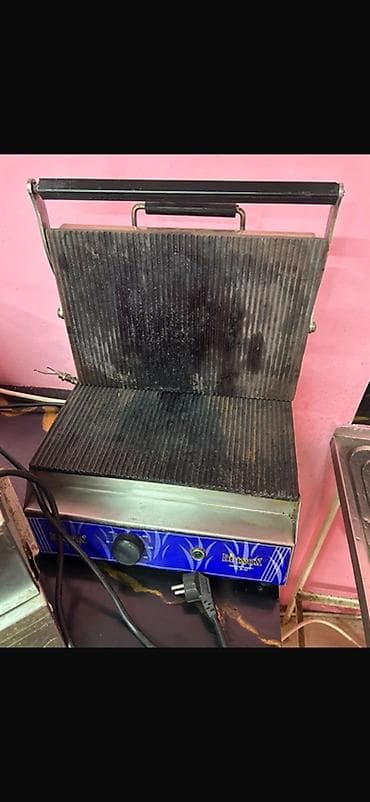 Kafe/fast-food avadanlıqları paketi - Kontakt gril (panini/sandviç