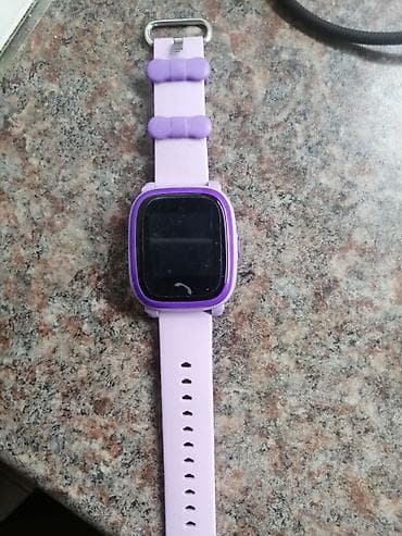 x7 smart saat: Yeni, Smart saat, Wonlex, Sim kart, rəng - Bənövşəyi — 1