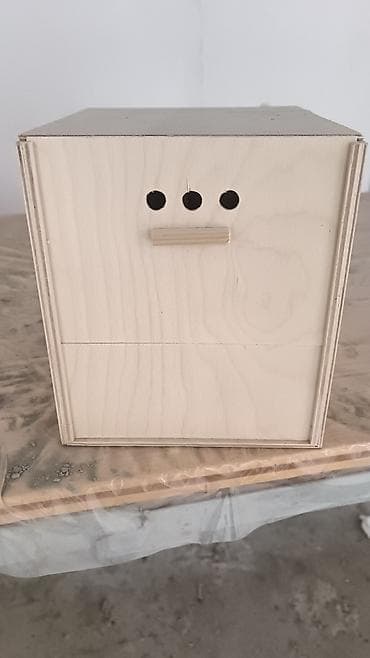 Yuvalar: Məhsul: Taxta quş yuvası/küçük quşlar üçün yuvalama qutusu Təsvir: - — 1