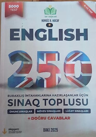 Məhsul: “English 250 – Buraxılış imtahanlarına hazırlaşanlar üçün — 1