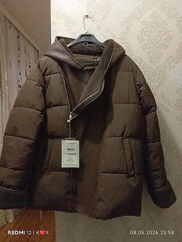 deri kurtkalar kisi ucun: Kurtka, Bolonka, Qış, Leshar, 2XL — 7