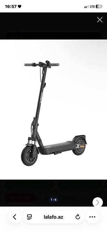 elektro samokat: Xiaomi Electric Scooter 5 – şəhərdaxili sürətli və rahat hərəkət üçün — 1