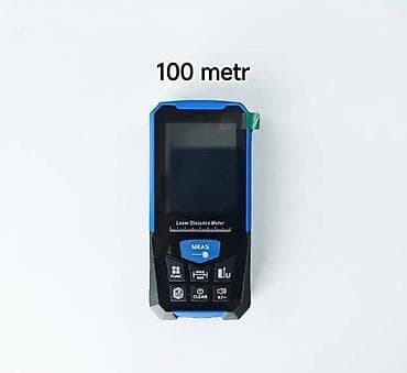 instrumenti: Lazer Mesafe Ölçən – 100 m - Ölçmə məsafəsi: 100 metrə qədər - — 2