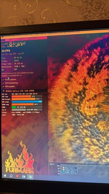 geforce: Videokart NVidia GeForce GTX 1650 Super, 4 GB, İşlənmiş — 4