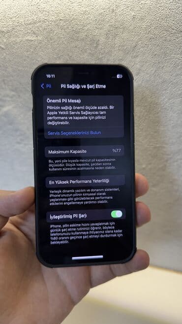 qeydiyyatsiz iphone: IPhone 12, 64 GB, Ağ, Face ID — 8