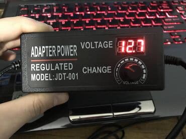 kabel internet: Power Adapter 9 - 24 Volt 3A Üzərində Voltajı artırıb azaldan qolu — 4