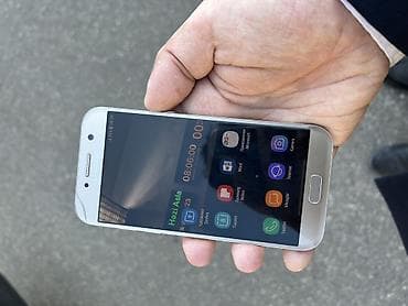 iphone 13 pro ağ: Samsung Galaxy A5 2017, 32 GB, rəng - Qızılı, Sensor — 5