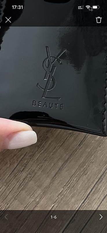 ysl canta: Зеркало travel YSL. Оригинал. Новое. YSL Beauté güzgülü mini etui — 6