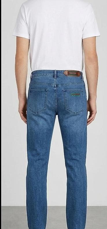 moto geyimi: Cins şalvar, Gucci, M — 4