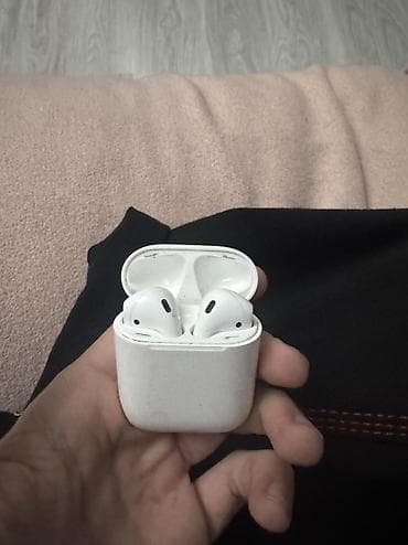 Video oyunlar və konsollar: İşlənmiş Simsiz (Bluetooth) Qulaqcıqlar, Apple, rəng - Ağ — 2