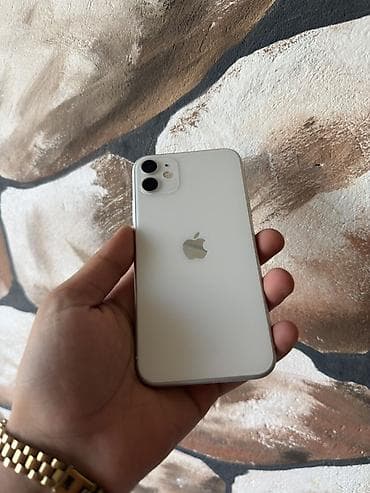 IPhone 11, 64 GB, Ağ, Face ID