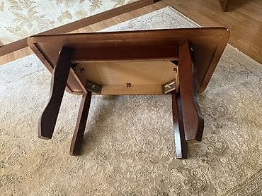 plastik stollar: Qonaq masası, Açılmayan, Taxta, Dördbucaq masa — 2