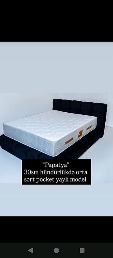 sintepon material: Yeni, Sadə matras, İki nəfərlik — 3
