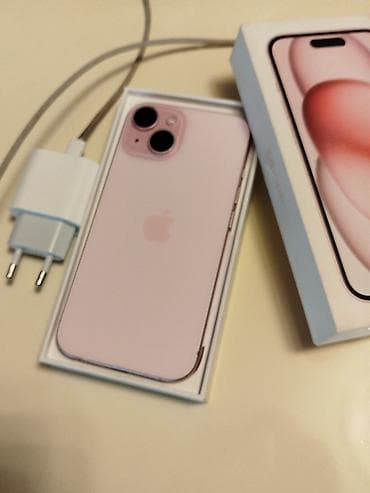 IPhone 15, 256 GB, Çəhrayı