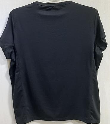 kişi geyimi: Crivit qadın T‑shirt - Rəng: qara - Kəsim: dairəvi yaxalı, qısaqol — 2