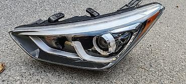 07 arxa kapot: Sol, Yaxın və uzaq vuran işıqlar Hyundai, Orijinal — 1