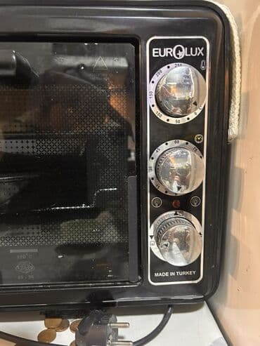 eurolux soba: Duxovka Eurolux, Elektrik, rəng - Qara — 2