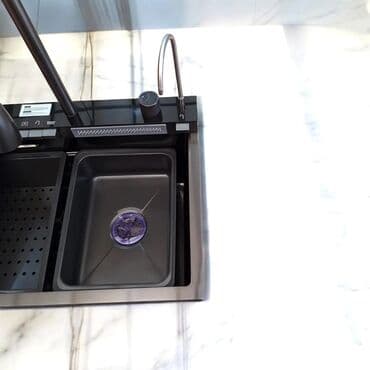 piano şəkilləri: Yeni Kvadrat Mətbəx çanağı, Paslanmaz polad, Pulsuz çatdırılma — 4