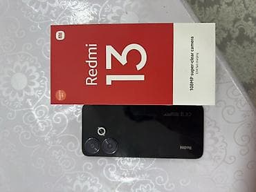 mini iphone: Redmi 13 – qara rəng Telefonun hec bir problemi yoxdur sadece tecili — 3