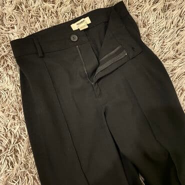 buggy şalvar: Şalvar, PULL&BEAR, M, rəng - Qara — 2